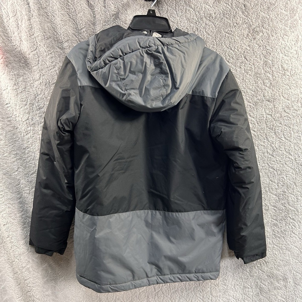 Columbia‎ Boy's Lightning Lift Waterproof Insulated Jacket Black/Grey-Size Large - Picture 4 of 11